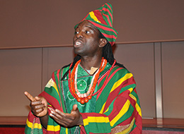 Africa Now - Baba verhalenverteller - Afrika Museum