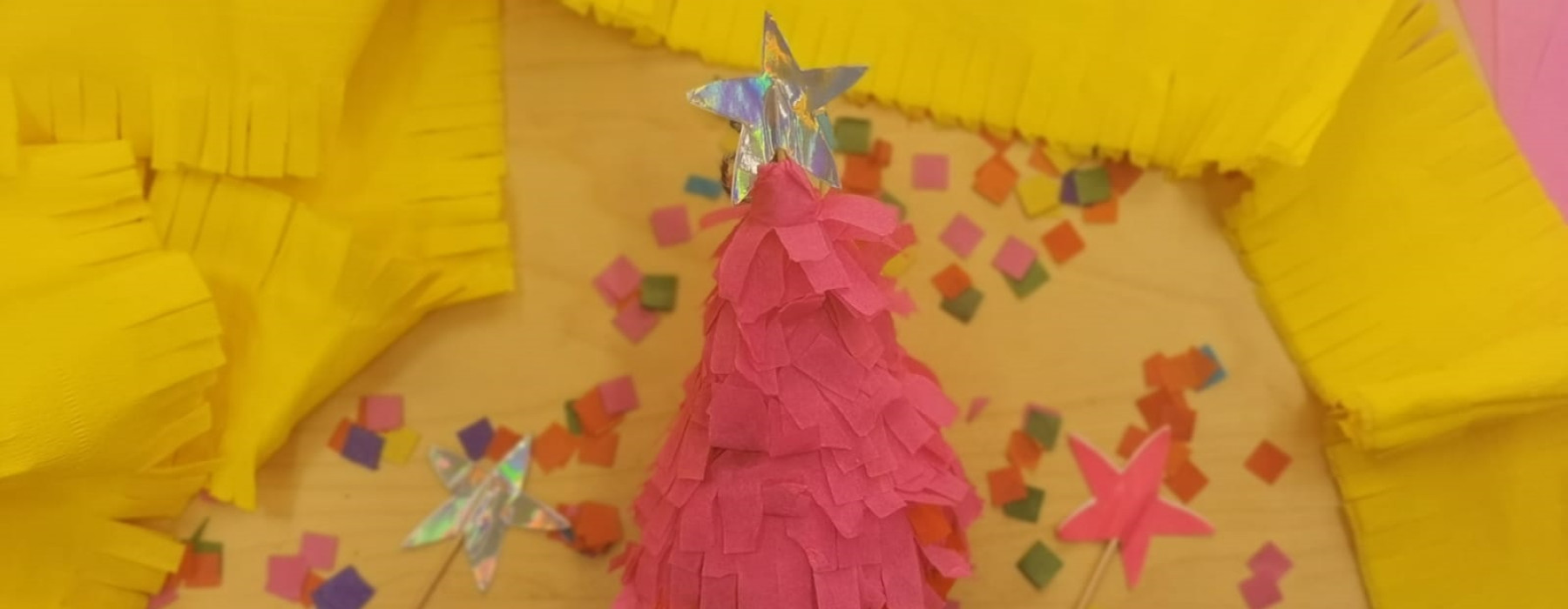 Eindresultaat Pinata kerstboom