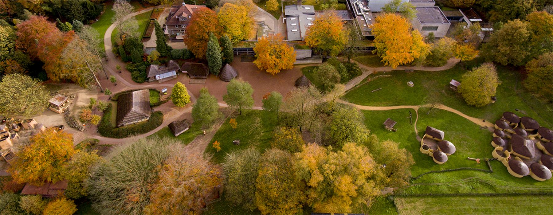 Museumpark vanuit de lucht